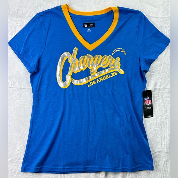 NFL Tops - NFL official Team Apparel women’s XL t-shirt Los Angeles Chargers NWT